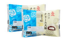 白バラクリーム大福
